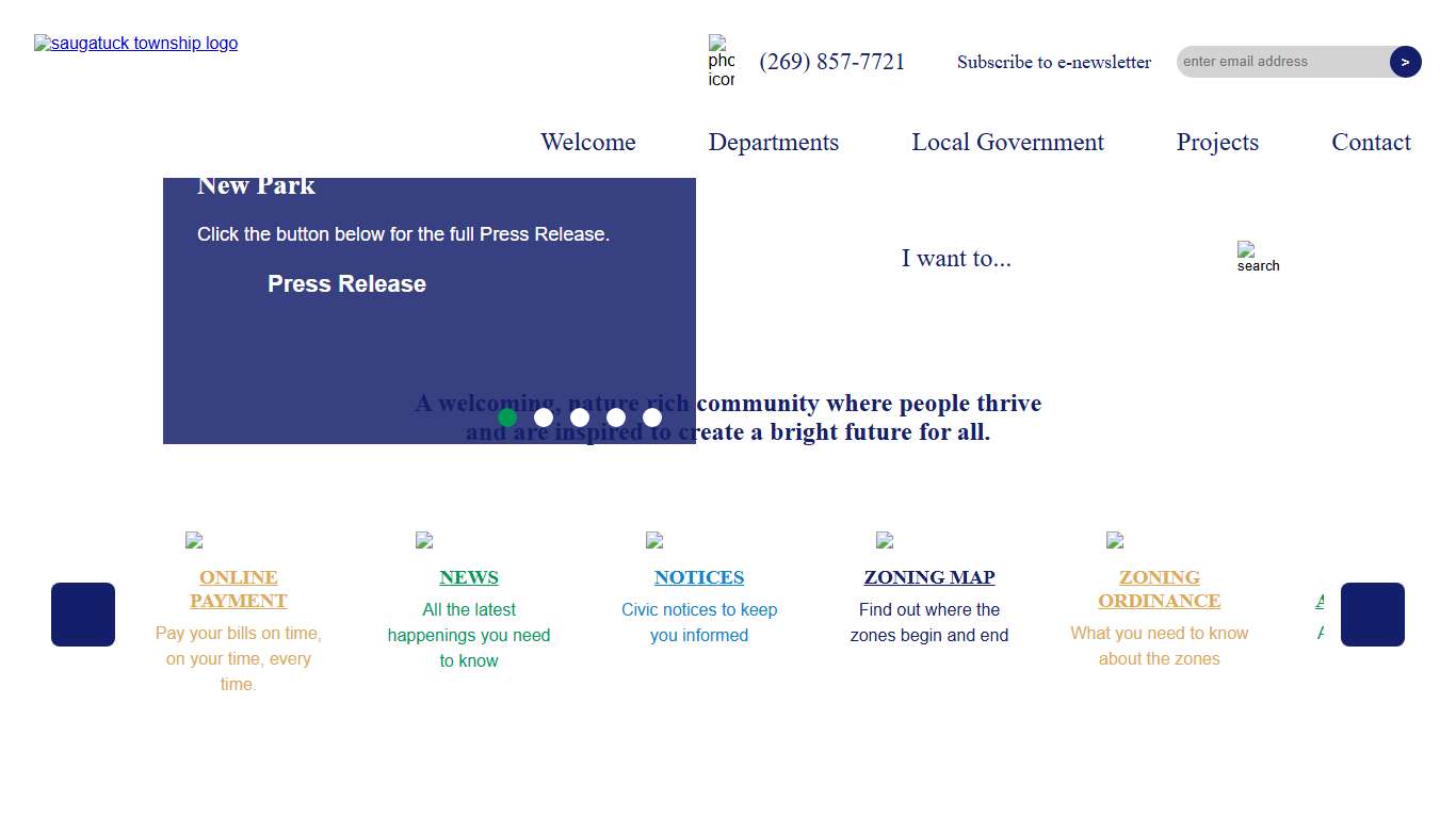 Homepage - Saugatuck Township